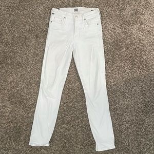 Citizens of Humanity white jeans